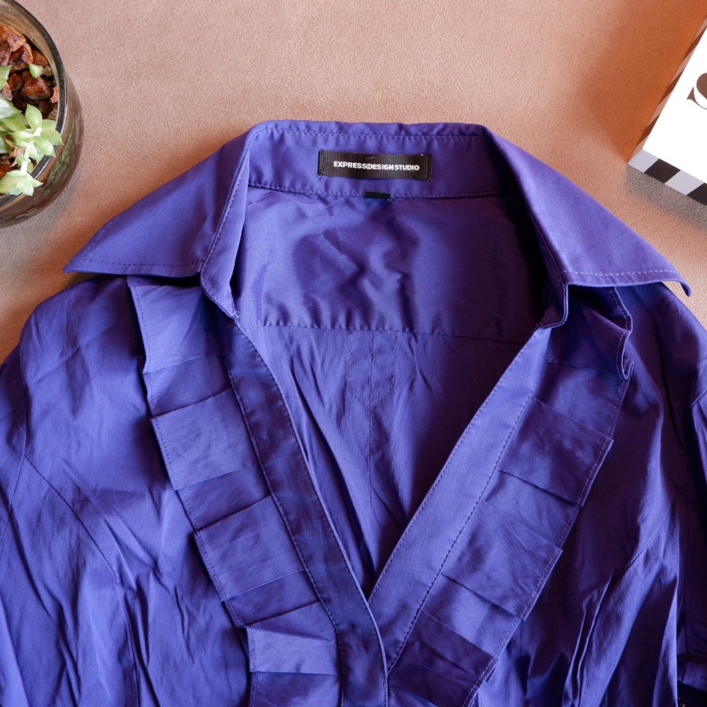 Express Ruffle Dress Shirt
